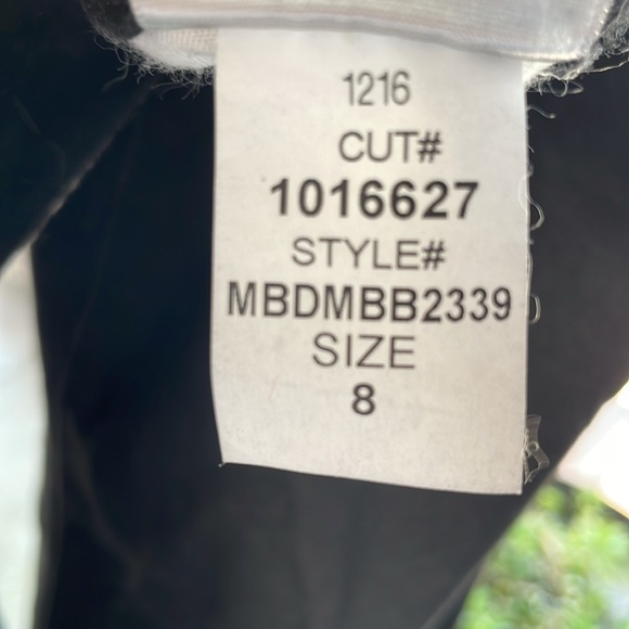 NYDJ BLACK Barbara Bootcut Jeans Size 8 EUC - Picture 6 of 11